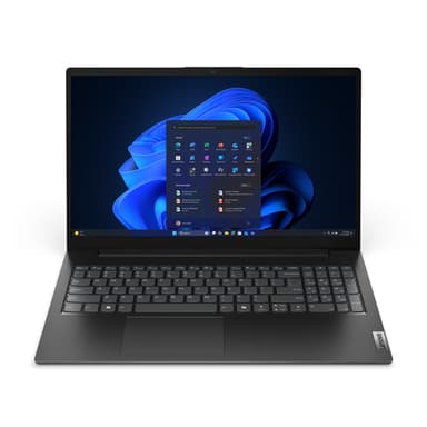 Lenovo V15 G6 ARP AMD Ryzen™ 5 150 Laptop 39.6 cm (15.6") Full HD 8 GB DDR5-SDRAM 512 GB SSD Wi-Fi 6 (802.11ax) Windows 11 Home English Black view 1