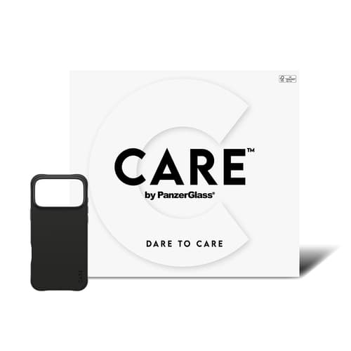 PanzerGlass CARE™ by ® Samba Case Black w. MagSafe iPhone 17 Pro Max | Bulk