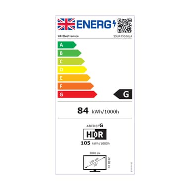 LG 55UA75006LA.AEK TV 139.7 cm (55") 4K Ultra HD Smart TV Wi-Fi Black view 11