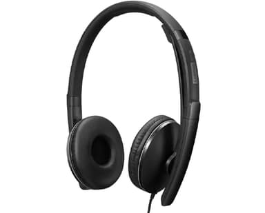 Lenovo 4XD1M39029 headphones/headset Wired Head-band USB Type-C Black view 2