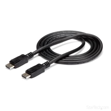 StarTech.com 6ft (2m) DisplayPort 1.2 Cable - 4K x 2K Ultra HD VESA Certified DisplayPort Cable - DP to DP Cable for Monitor - DP Video/Display Cord - Latching DP Connectors view 8