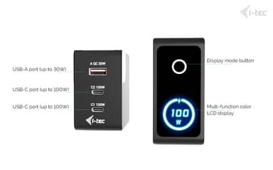 i-tec 100W Intelligent Multiport USB Charger view 5