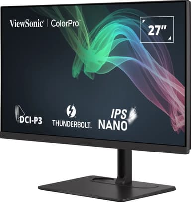 Viewsonic VP Series VP2776T-4K computer monitor 68.6 cm (27") 3840 x 2160 pixels 4K Ultra HD LED Black view 2