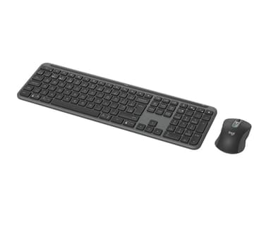 Logitech 920-012494 keyboard Mouse included Office RF Wireless + Bluetooth QWERTY UK English Graphite view 2