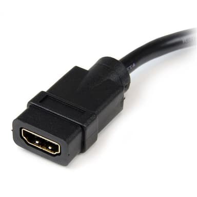 StarTech.com 8in HDMI to DVI-D Video Cable Adapter - HDMI Female to DVI Male view 2