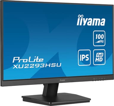 iiyama ProLite XU2293HSU-B7 computer monitor 54.6 cm (21.5") 1920 x 1080 pixels Full HD LED Black view 3