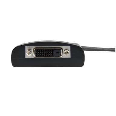 StarTech.com DisplayPort to DVI Dual Link Active Adapter - DisplayPort to DVI-D Adapter Video Converter 2560x1600 60Hz - DP 1.2 to DVI Monitor - USB Powered - Latching DP Connector view 2