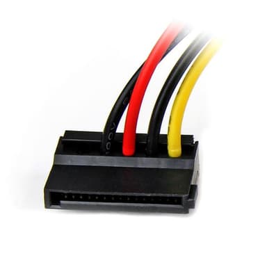 StarTech.com 6in 4 Pin LP4 to Left Angle SATA Power Cable Adapter view 2