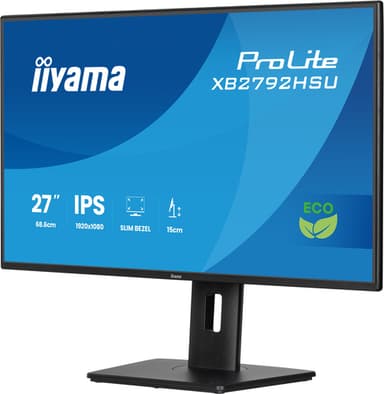 iiyama ProLite XB2792HSU-B1 computer monitor 68.6 cm (27") 1920 x 1080 pixels Full HD LED Black view 4