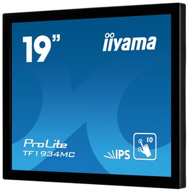iiyama ProLite TF1934MC-B7X computer monitor 48.3 cm (19") 1280 x 1024 pixels SXGA LED Touchscreen Black view 4