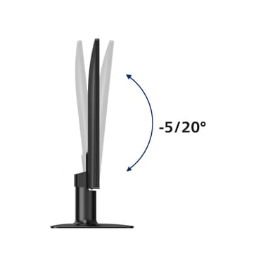 Philips 2000 series 27E2N2500/00 computer monitor 68.6 cm (27") 2560 x 1440 pixels Quad HD LCD Black view 3