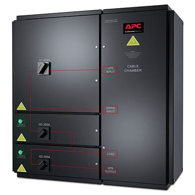 APC SYMMETRA PX 96/160KW WALL-MOUNTED MAINTENANCE BYPASS PANEL, 400V view 1