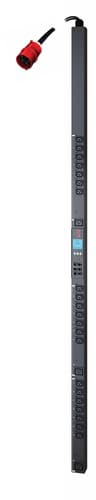 APC Rack PDU 2G, Metered by Outlet with Switching, ZeroU, 11.0kW, 230V, (21) C13 & (3) C19 view 1