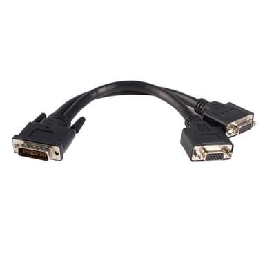 StarTech.com 8in LFH 59 Male to Dual Female VGA DMS 59 Cable view 1
