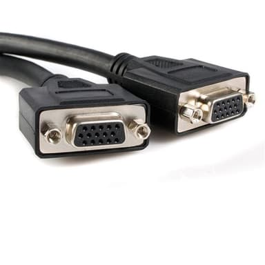 StarTech.com 8in LFH 59 Male to Dual Female VGA DMS 59 Cable view 3