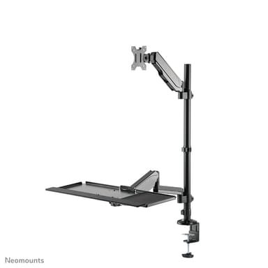 Neomounts DS90-325BL1 Sit-stand workstation desk 17-32" - gas spring view 2