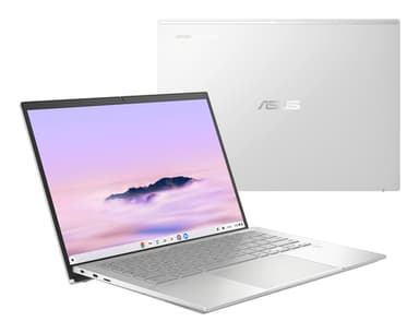 ASUS Chromebook Plus Enterprise CB54 CB5403CMA-QM0909 Intel Core Ultra 5 115U 35.6 cm (14") Touchscreen WQXGA 16 GB LPDDR5x-SDRAM 256 GB SSD Wi-Fi 6E (802.11ax) ChromeOS Silver view 3