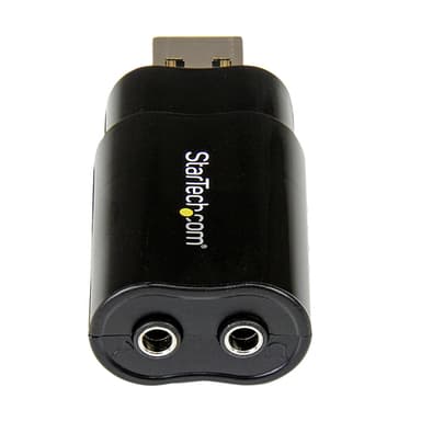 StarTech.com USB Stereo Audio Adapter External Sound Card - TAA view 3