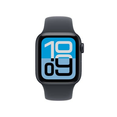 Apple Watch SE (3nd generation) SE 3 GPS 40mm Midnight Aluminium Case with Midnight Sport Band - M/L view 2