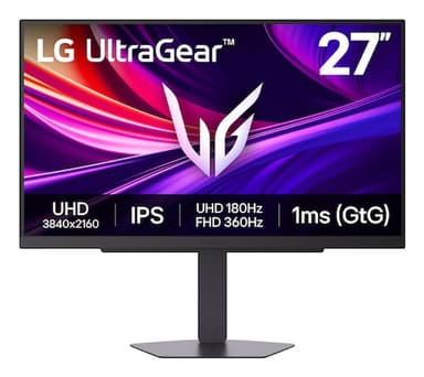 LG 27G810A-B computer monitor 68.6 cm (27") 3840 x 2160 pixels 4K Ultra HD LCD Black view 1