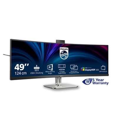 Philips 5000 series 49B2U5900CH/00 computer monitor 124 cm (48.8") 5120 x 1440 pixels Dual QHD LCD Black view 4
