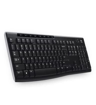 Logitech Wireless Keyboard K270 view 1