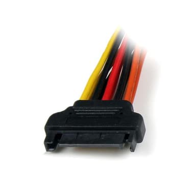 StarTech.com 6in Latching SATA Power Y Splitter Cable Adapter - M/F view 2