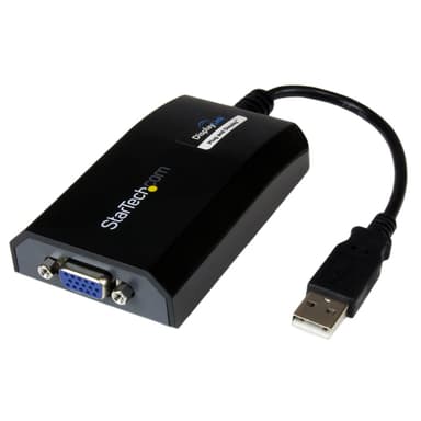 StarTech.com USB to VGA Adapter, External USB Video Graphics Card for PC and MAC, 1920x1200, USB 2.0 Display Adapter - a direct replacement for USB32VGAPRO view 1