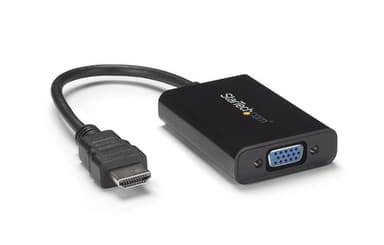 StarTech.com HDMI to VGA Video Adapter Converter with Audio for Desktop PC / Laptop / Ultrabook - 1920x1080 view 1
