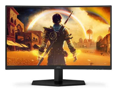 AOC G4 23.6" VA FHD 180Hz computer monitor 59.9 cm (23.6") 1920 x 1080 pixels Full HD LCD Black, Red view 1