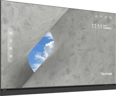 Viewsonic LDP136-071C Signage Display 3.45 m (136") LED Wi-Fi 600 cd/m² 4K Ultra HD Black Built-in processor Android 9 view 6