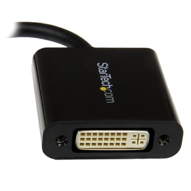 StarTech.com Mini DisplayPort to DVI Adapter - Mini DP to DVI-D Converter - 1080p Video - mDP or Thunderbolt 1/2 Mac/PC to DVI Monitor - Compact mDP 1.2 to DVI Single-Link Adapter Dongle view 3