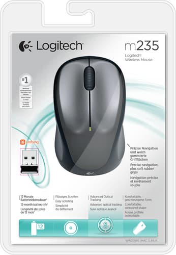 Logitech Wireless Mouse M235 — 910-002201 view 5