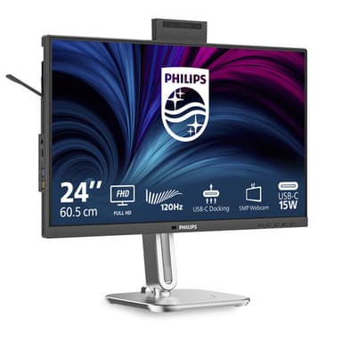 Philips 4000 series 24B2U4301H/00 computer monitor 60.5 cm (23.8") 1920 x 1080 pixels Full HD LCD Grey view 2