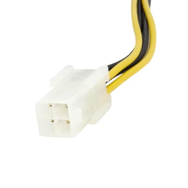 StarTech.com 6in 4 Pin to 8 Pin EPS Power Adapter with LP4 - F/M view 4