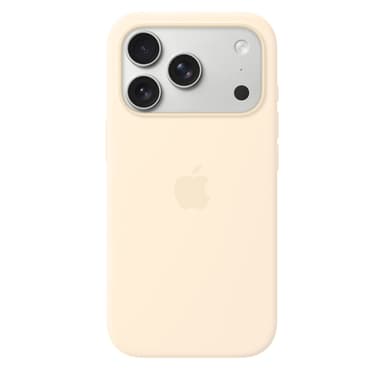 Apple iPhone 17 Pro Silicone Case with MagSafe – Vanilla view 1