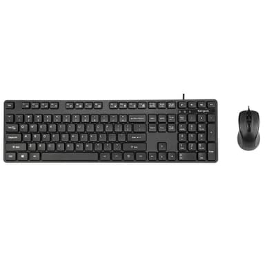 Targus BUS0423UK keyboard Mouse included Office USB QWERTY UK International Black view 2
