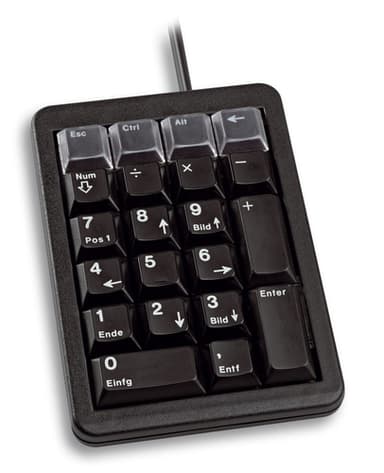 CHERRY G84-4700 numeric keypad Laptop/PC USB Black view 3