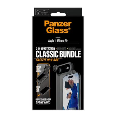 PanzerGlass PG78316 mobile phone screen/back protector Clear screen protector Apple view 3