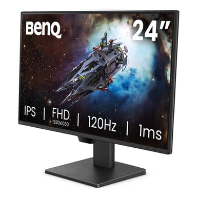 BenQ GW2490P 24" IPS 1920x1080 120Hz 1ms Eye-Care Widescreen Gaming Monitor view 2