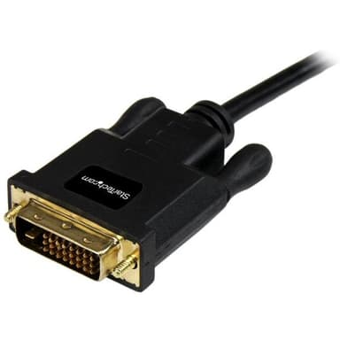 StarTech.com 6ft (1.8m) Mini DisplayPort to DVI Cable - Mini DP to DVI Adapter Cable - 1080p Video - Passive mDP 1.2 to DVI-D Single Link - mDP or Thunderbolt 1/2 Mac/PC to DVI Monitor view 2