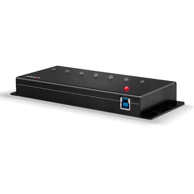 Lindy 7 Port USB 3.0 Metal Hub view 2