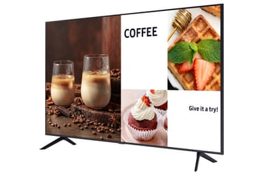 Samsung BE43C-H Digital signage flat panel 109.2 cm (43") LED Wi-Fi 4K Ultra HD Black Built-in processor Tizen 16/7 view 2