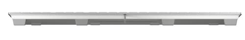 CHERRY KC 6000 SLIM FOR MAC Corded Keyboard, Silver/White, USB (QWERTY - UK)