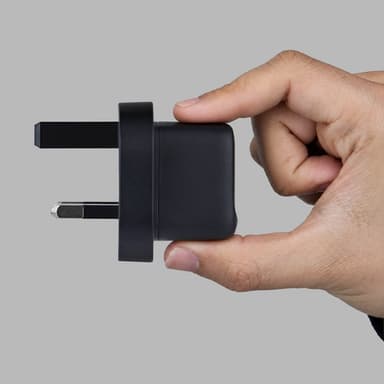 StarTech.com 30W USB‑C Wall Charger, Portable GaN Charger with USB Power Delivery Fast Charging, GaN 5V/9V/15/20V PD, USB-C Charger, Black view 6