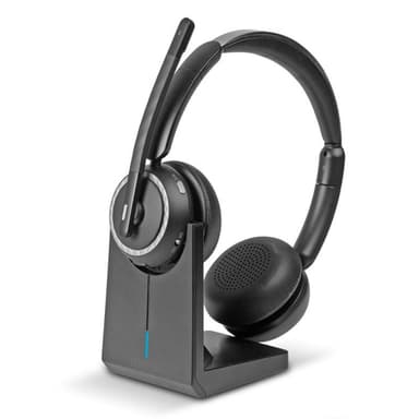 Lindy L118 Wireless Noise Cancelling Headset & Charging Base view 1