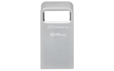 Kingston Technology DataTraveler 64GB Micro 200MB/s Metal USB 3.2 Gen 1 view 1