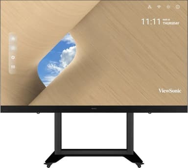 Viewsonic LDS135-153 Signage Display Digital signage flat panel 3.43 m (135") LED Wi-Fi 600 cd/m² Black Android 9 view 1