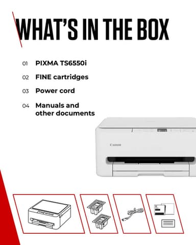 Canon PIXMA TS6550i Inkjet A4 1200 x 1200 DPI Wi-Fi view 7