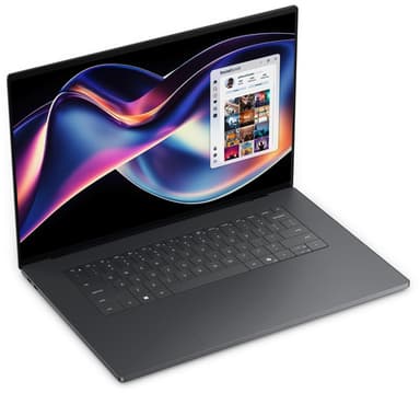 DELL XPS DA16260 Copilot+ PC Intel Core Ultra X7 358H Laptop 40.6 cm (16") Touchscreen 3.2K 32 GB LPDDR5x-SDRAM 1 TB SSD Wi-Fi 7 (802.11be) Windows 11 Pro Graphite UK English view 3